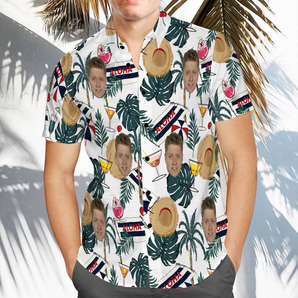 Chicago Bears Hawaiian Shirt Summer Beach And Palm Tree Custom Hawaiian  Shirts - Upfamilie Gifts Store