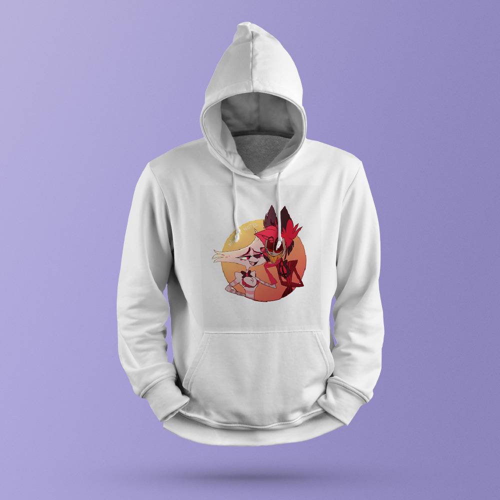 Hazbin Hotel Hoodie Alastor and Angel Dust Hoodie | hazbinhotelmerch.store