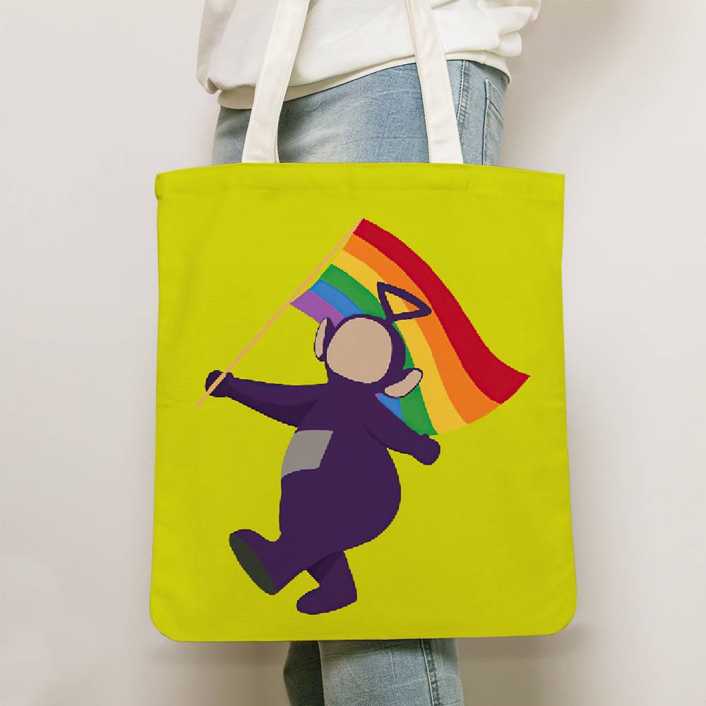 pride tote bag, rainbow cats purride carryall bag