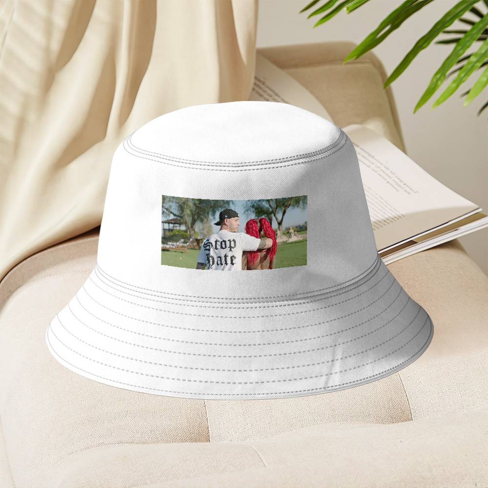 White Boy Summer Bucket Hat Unisex Sun Hat MV Fisherman Hat