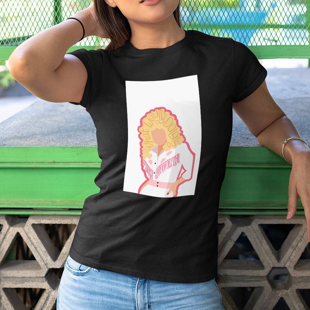 dolly parton sleeveless shirt