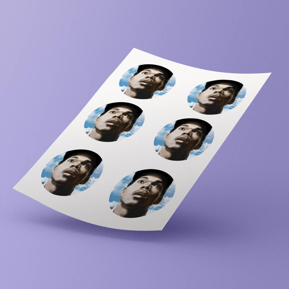 CHANCE THE RAPPER RAP MUSIC ALBUM COVER STICKER 2 - Pro Sport Stickers