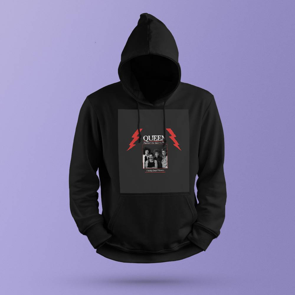  Queen Another one Bites the Dust Pullover Hoodie : Clothing,  Shoes & Jewelry