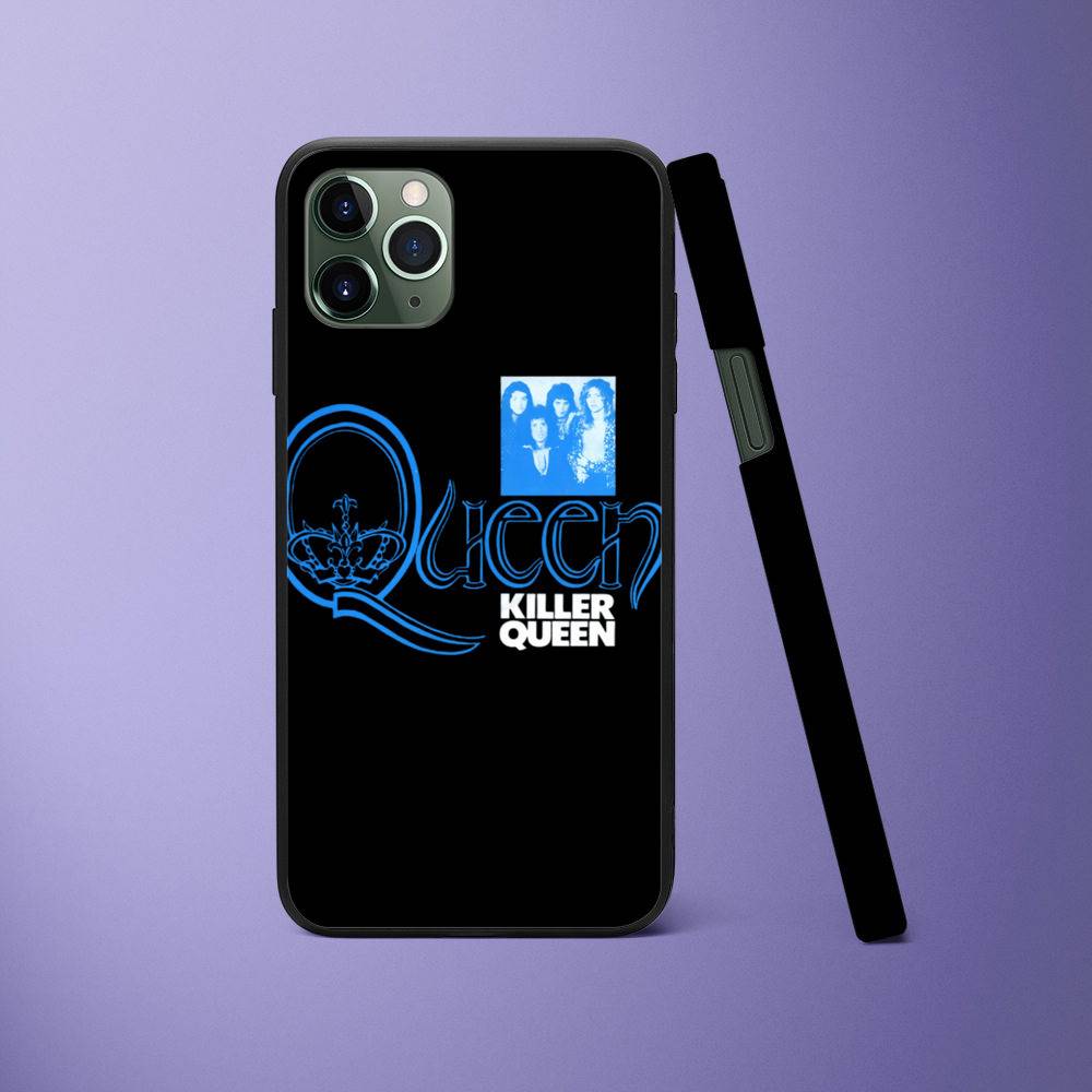 Queen Phone Case Classic Celebrity Phone Case rockbandhoodie