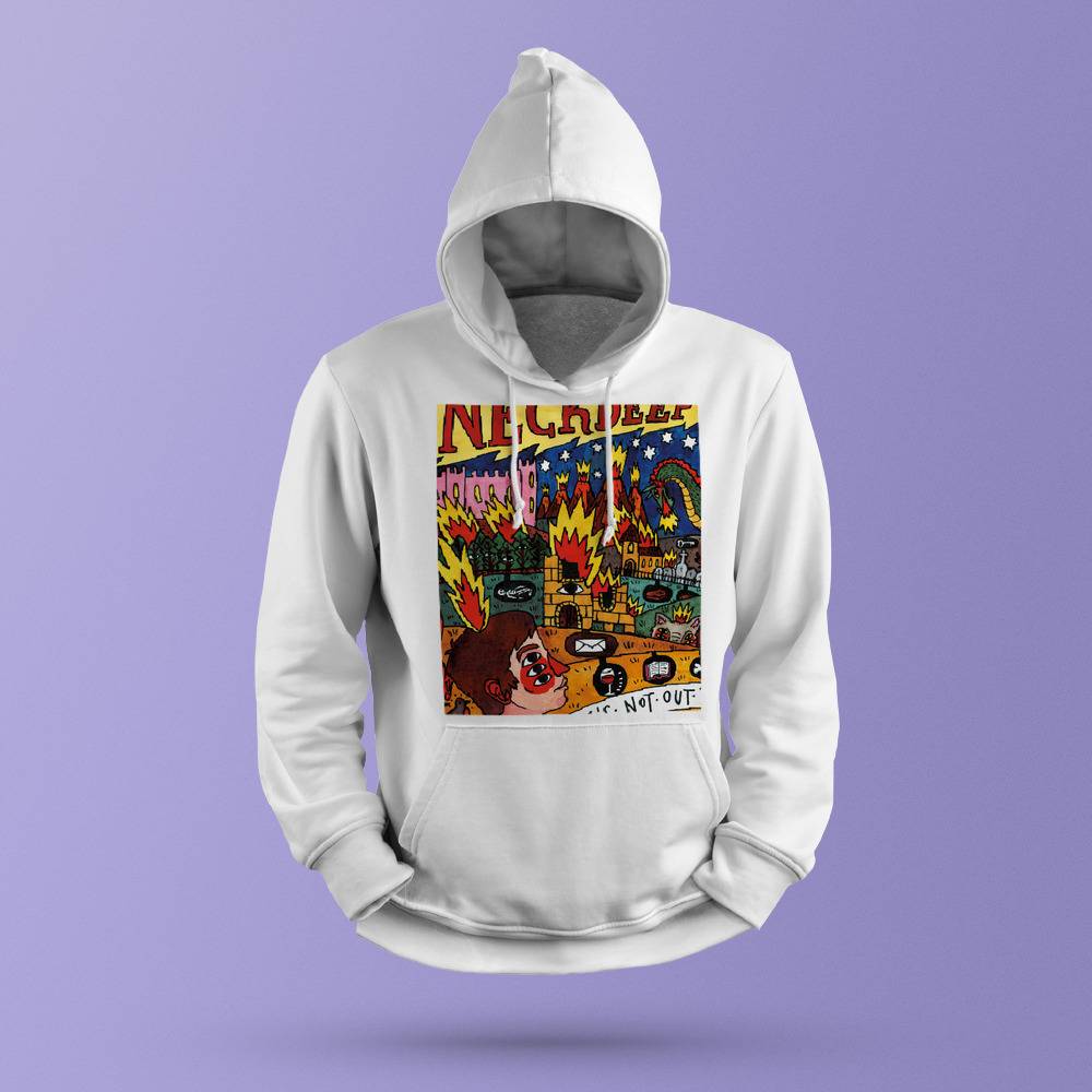 Neck deep merch online hoodie