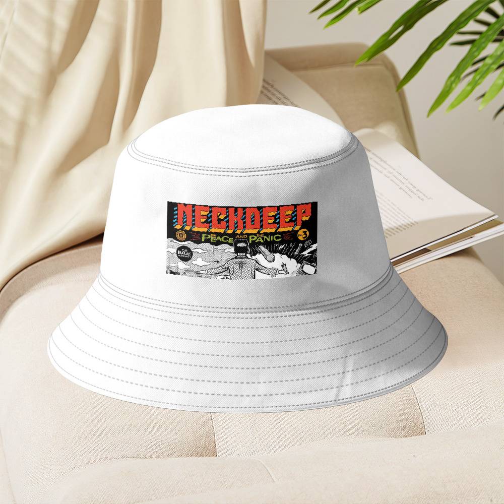 Neck Deep Bucket Hats Unisex Sun Hats Lowlife Fisherman Hat