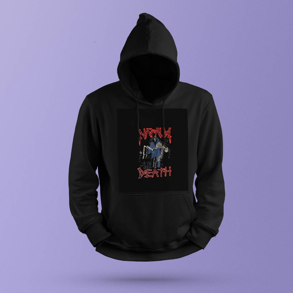 Napalm Death Hoodies Napalm Death Classic Hoodie