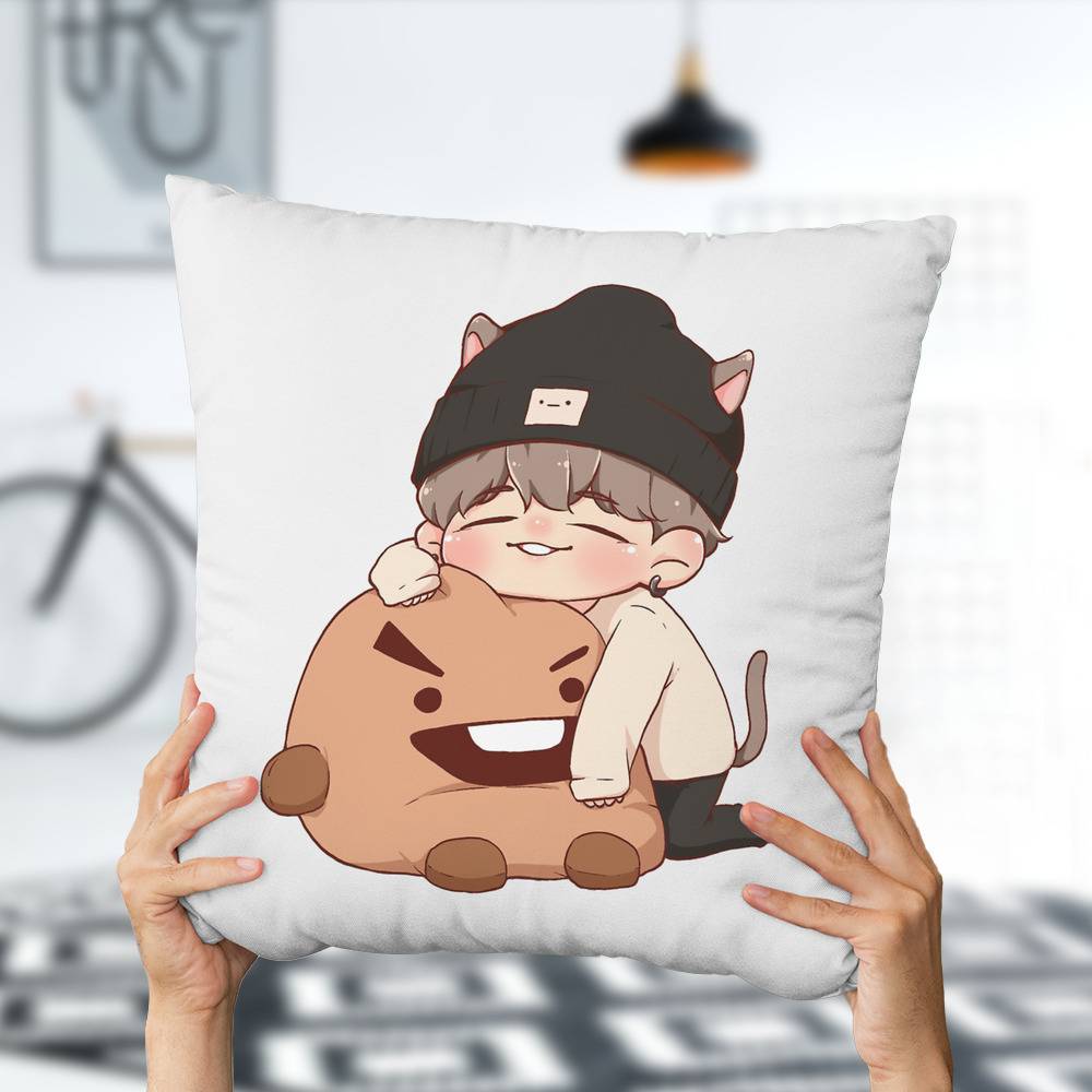 BTS Chibi - Bts - Pillow