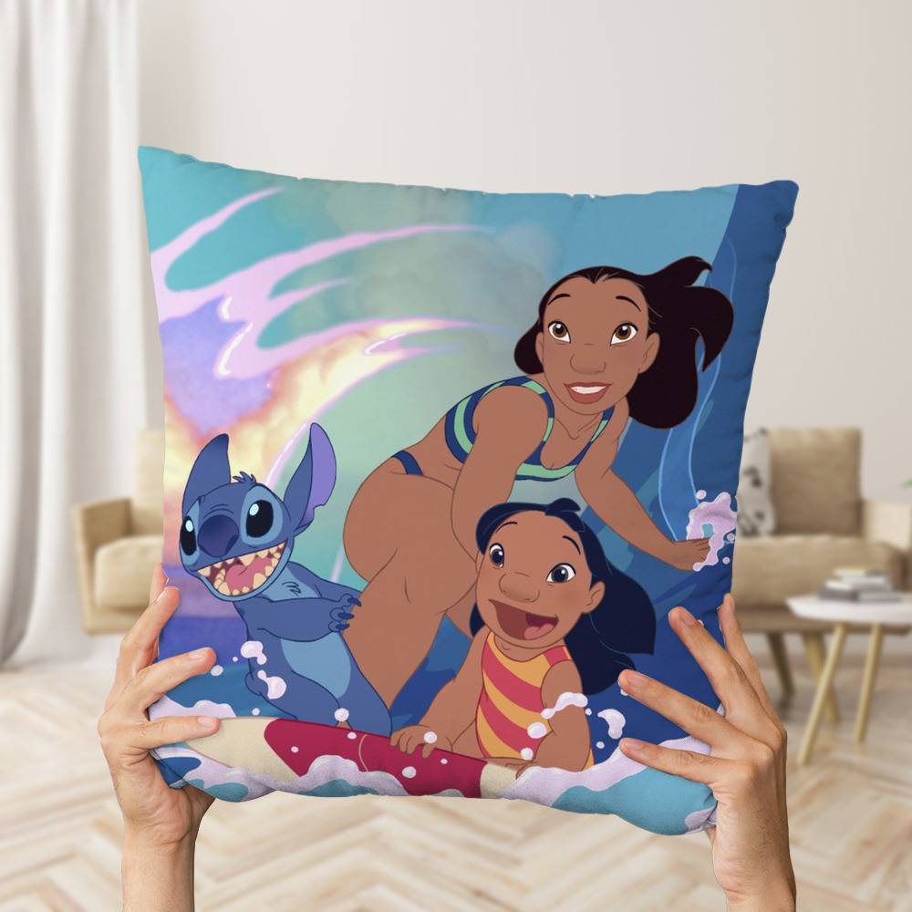 Lilo and Stitch- Reuben Throw Pillow for Sale by mwf6168