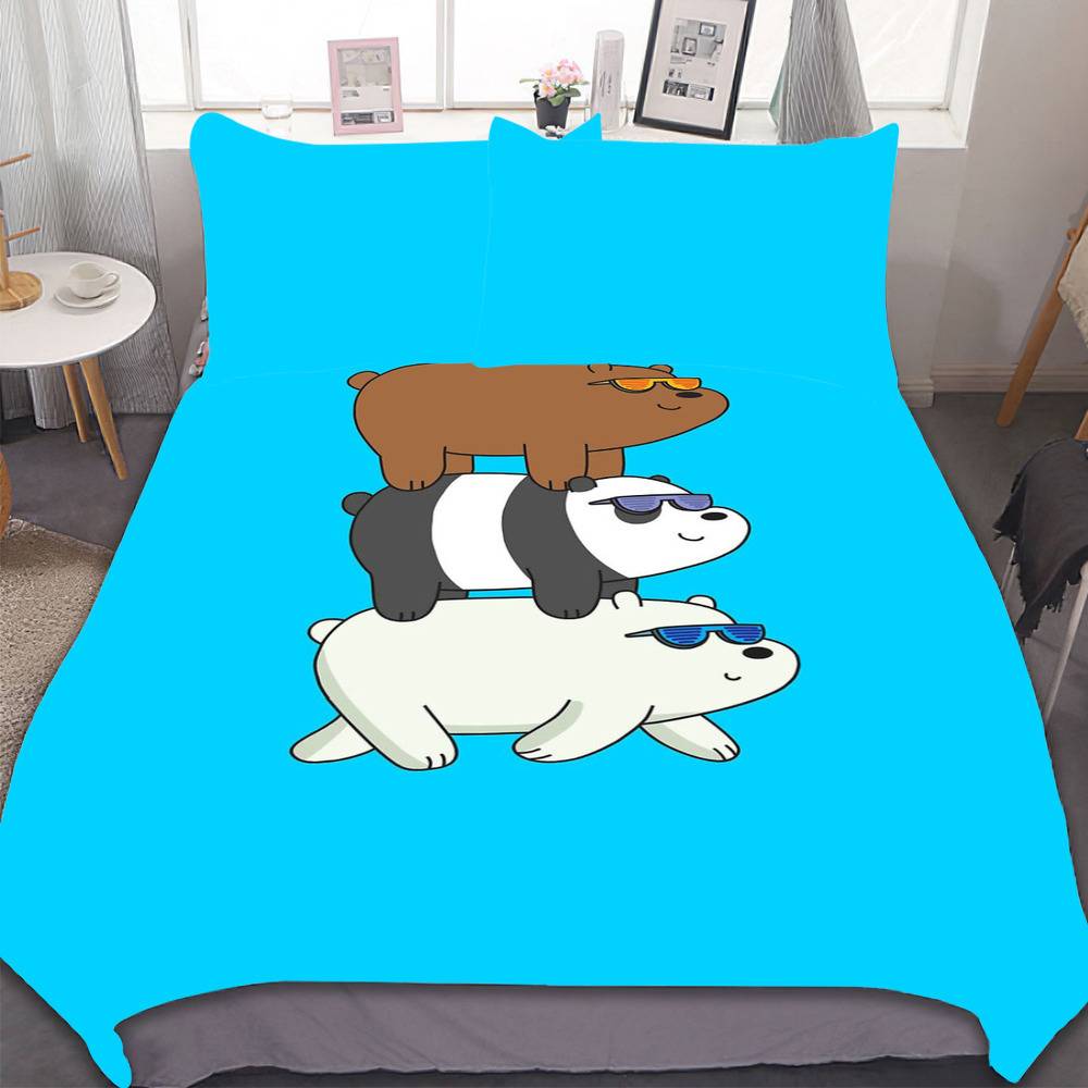 We bare bear bed 2024 sheet