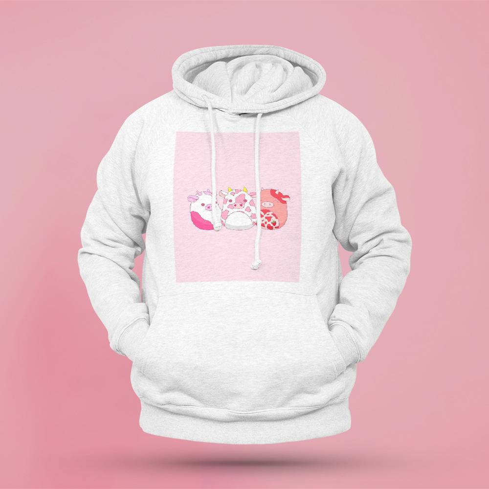 Strawberry cow online hoodie