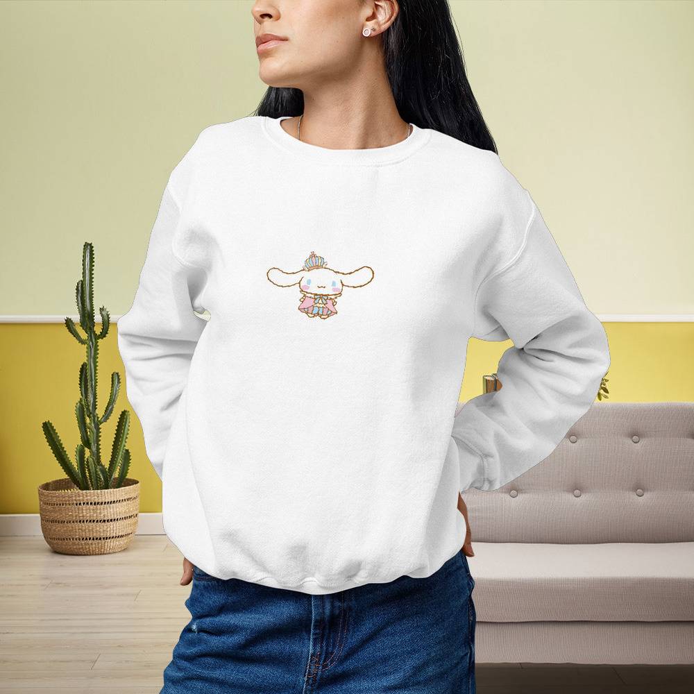 Cinnamoroll Crew Neck Sweatshirt Art Crew Neck Sweatshirt ...