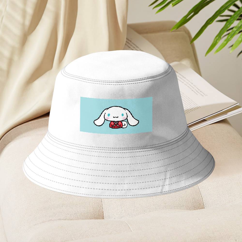 Cinnamoroll Bucket Hat Unisex Sun Hat Cartoon Fisherman Hat