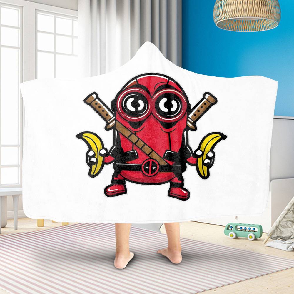Surreal Entertainment Deadpool Blanket- Officially Licensed