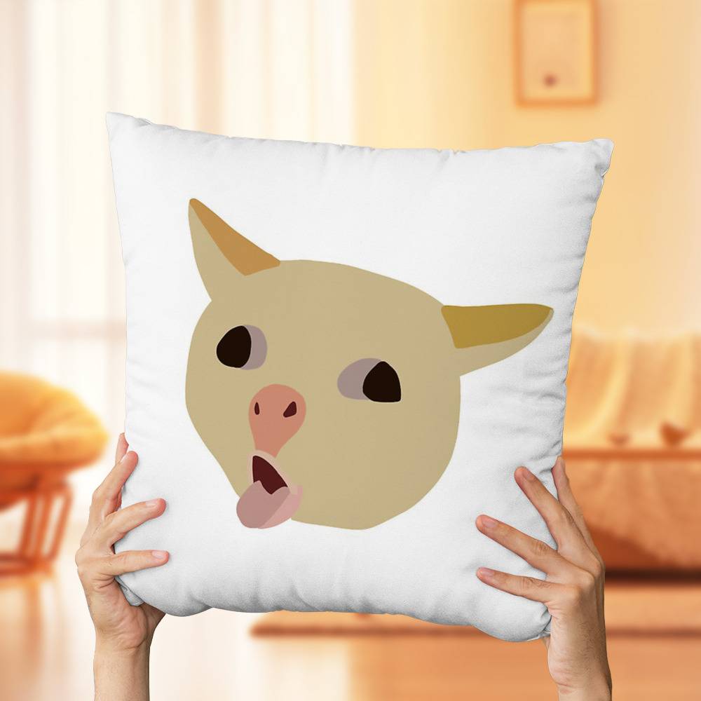 Cat Meme Pillow Cases, Meme Cushion Covers