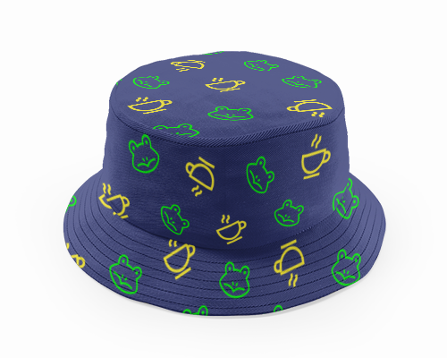 Hot Beverage Emoji Bucket Hat 